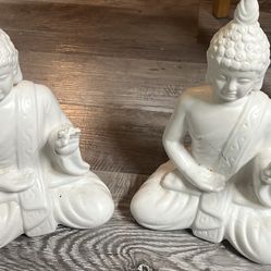 Pair Of Buddha Statues 