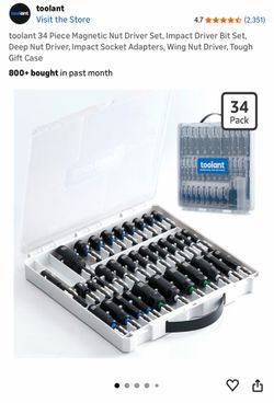 toolant 34 Piece Magnetic Nut Driver Set – Wholesale Available