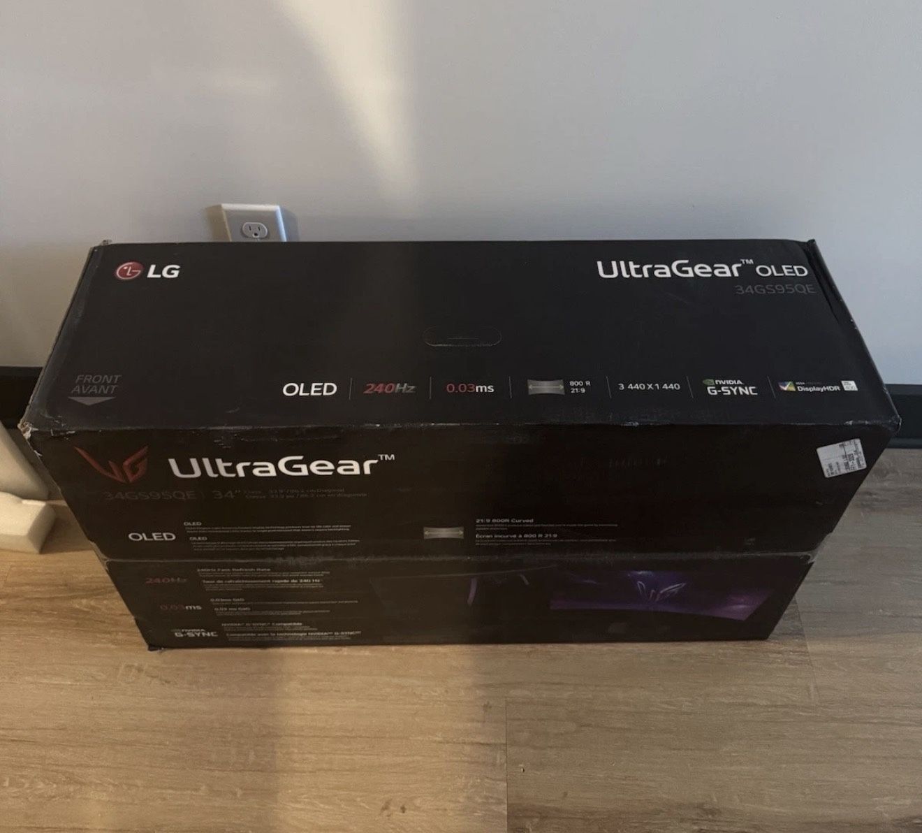 LG UltraGear 34” OLED gaming momitor