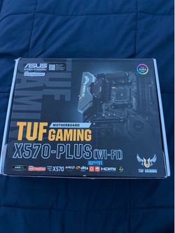 Tuf gaming motherboard X570-plus WiFi windows 11 installed PCle 4.0 ready