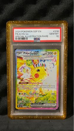 2024 Pikachu Ex PSA 10