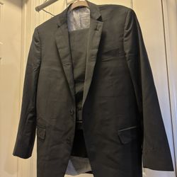 Mens Black Brooks Brothers Suit Jacket And Pants 