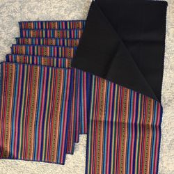 Andean Peruvian Set of 6 placemats and runner set