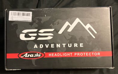 Arashi Black Headlight Protector Cover Guard for BMW R1250GS 2019-2024 LC & ADV Include, R1200GS 2013-2018 LC Include, Motorcycle Accessories Parts