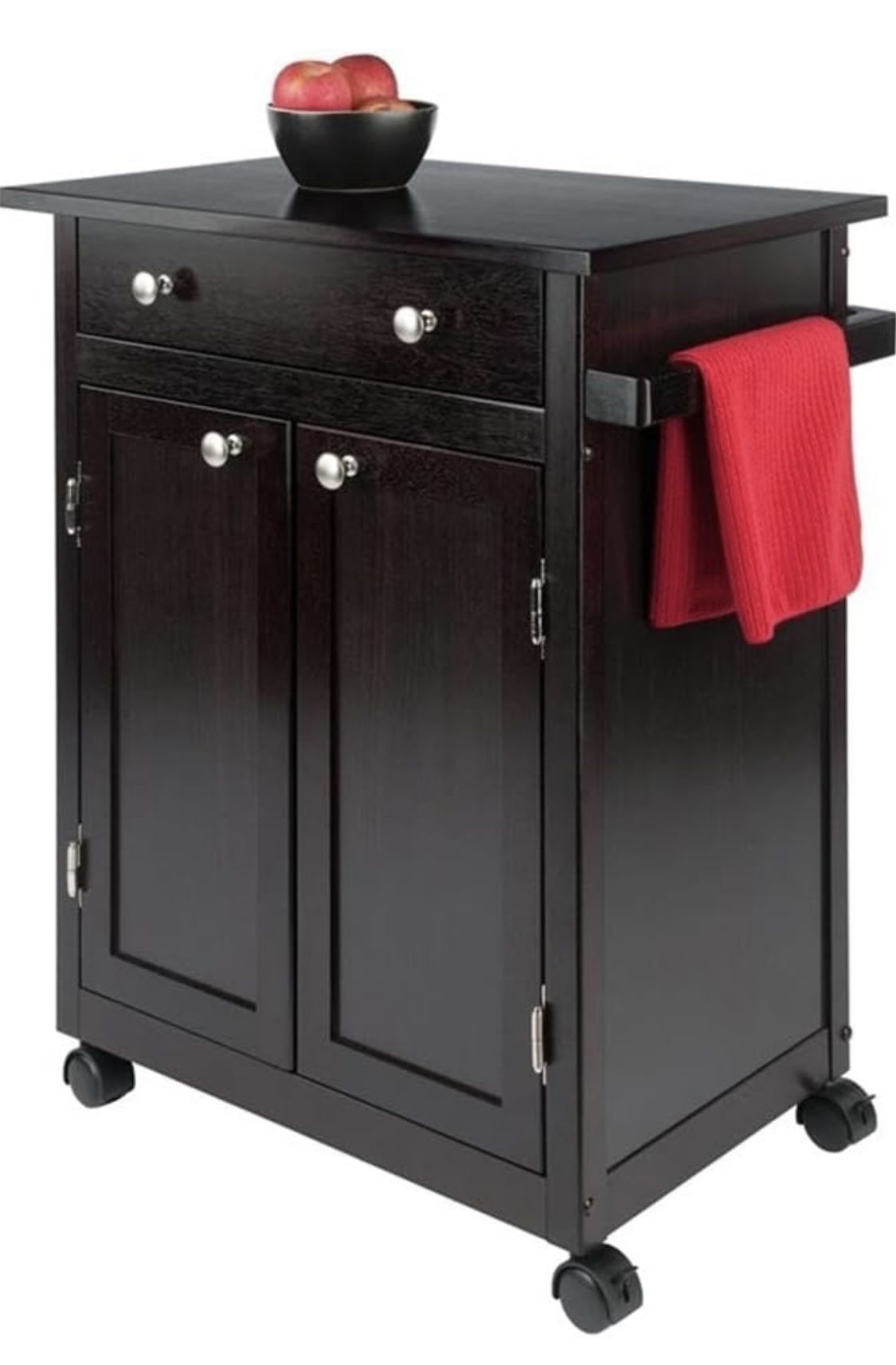 Kitchen Cart Espresso Color