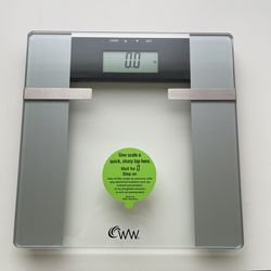 WW by Conair Glass Body Analysis Scale