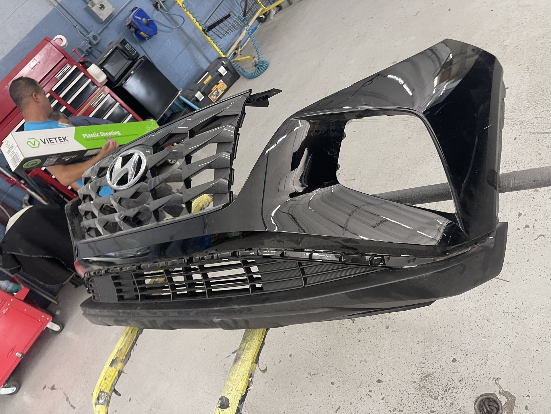 2022 - 2024 Hyundai Tucson Front Bumper Assembly With Grille