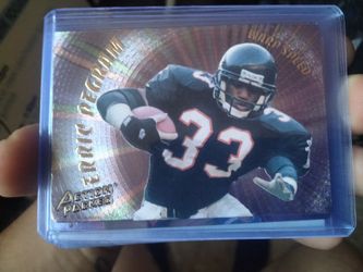 1994 Action Packed Warp Speed Atlanta Falcons Football Card #WS9 Erric Pegram