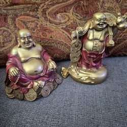 Buddha Figurines, Both $ 25