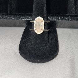 Kendra Scott Elyse Double Band Ring Size 7