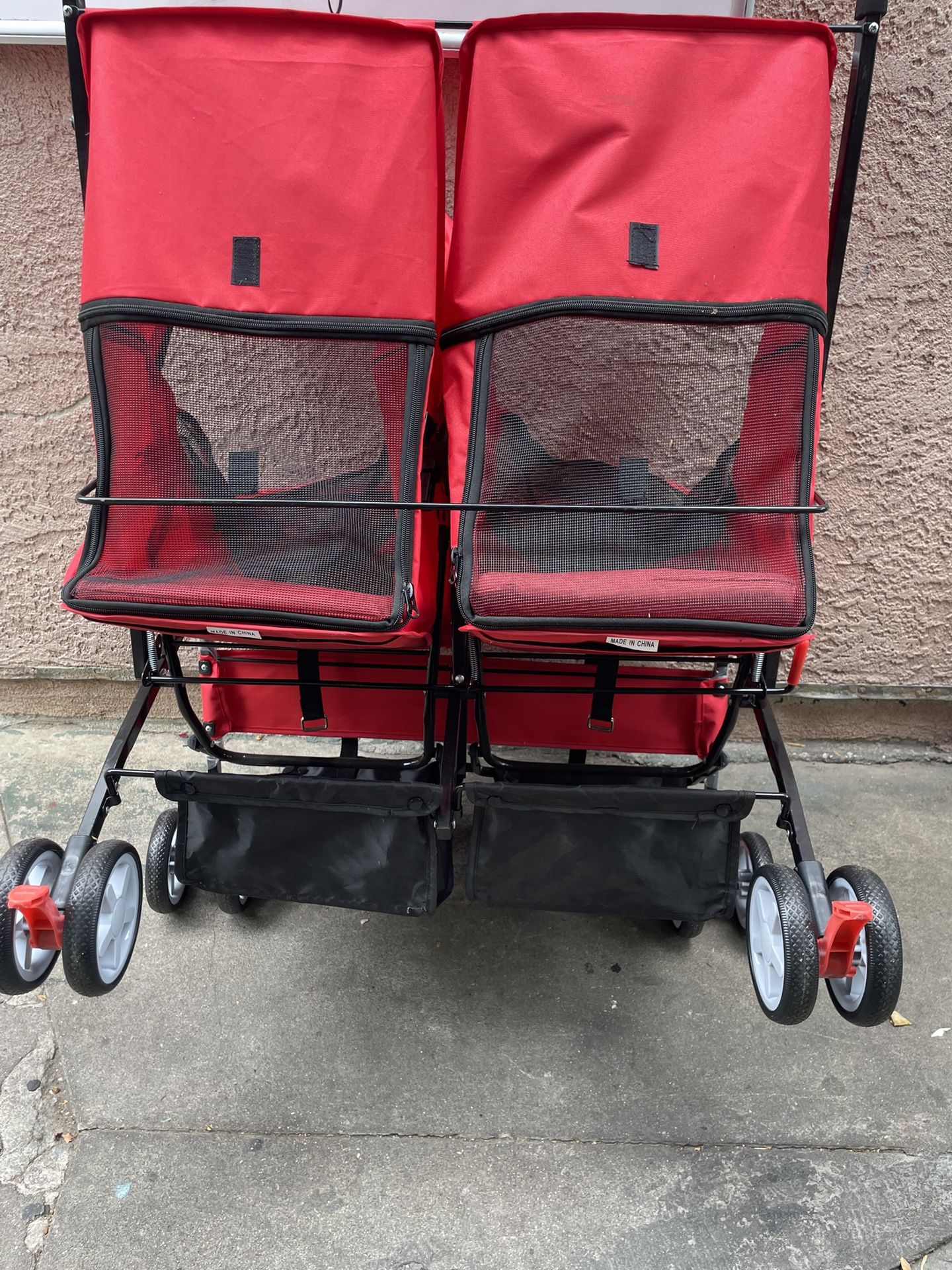Pet Double Stroller