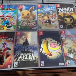8 Nintendo Switch Games