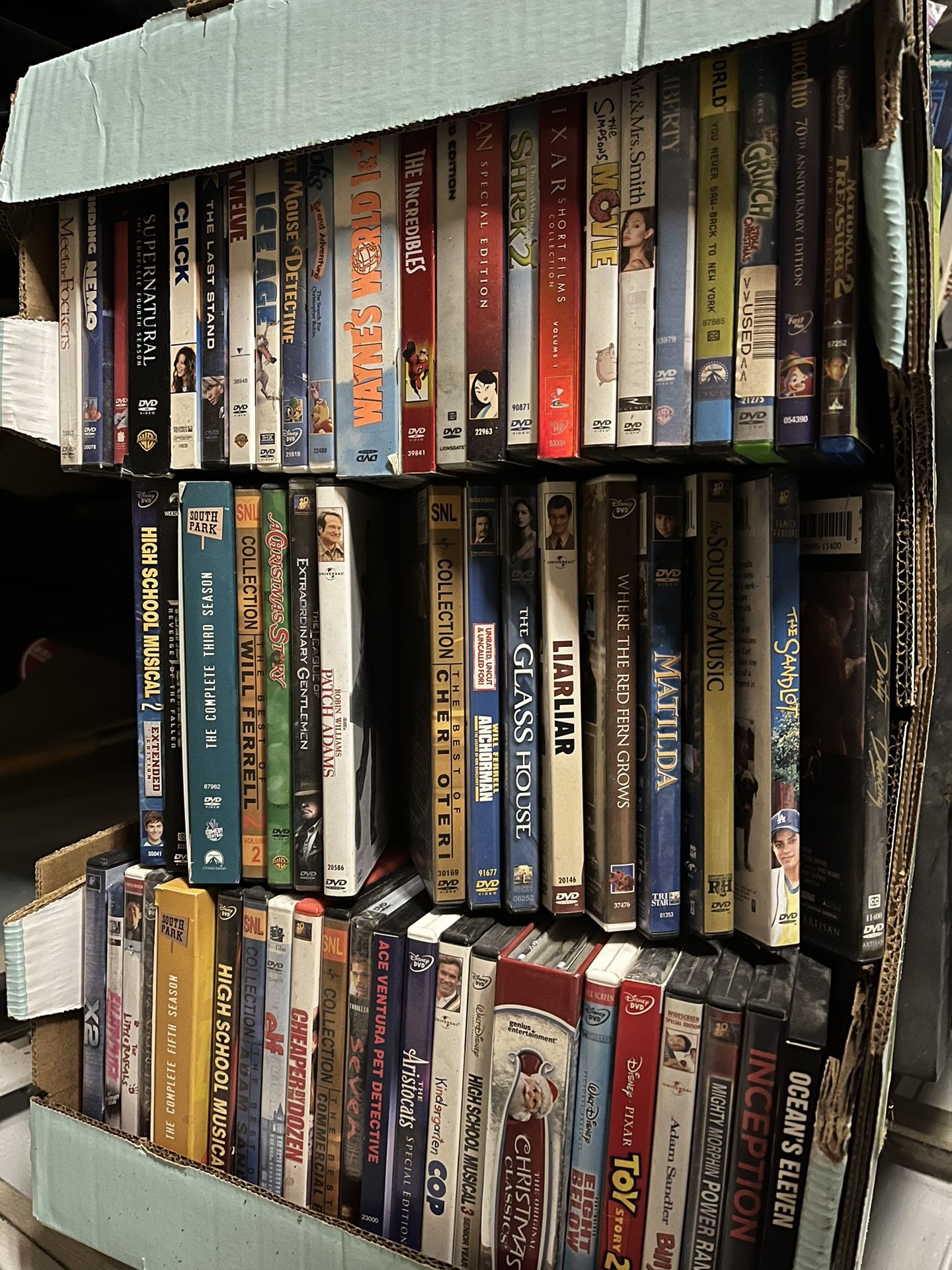 Assorted DVDs