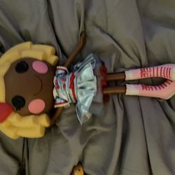 yellow coils hair lalaloopsy 