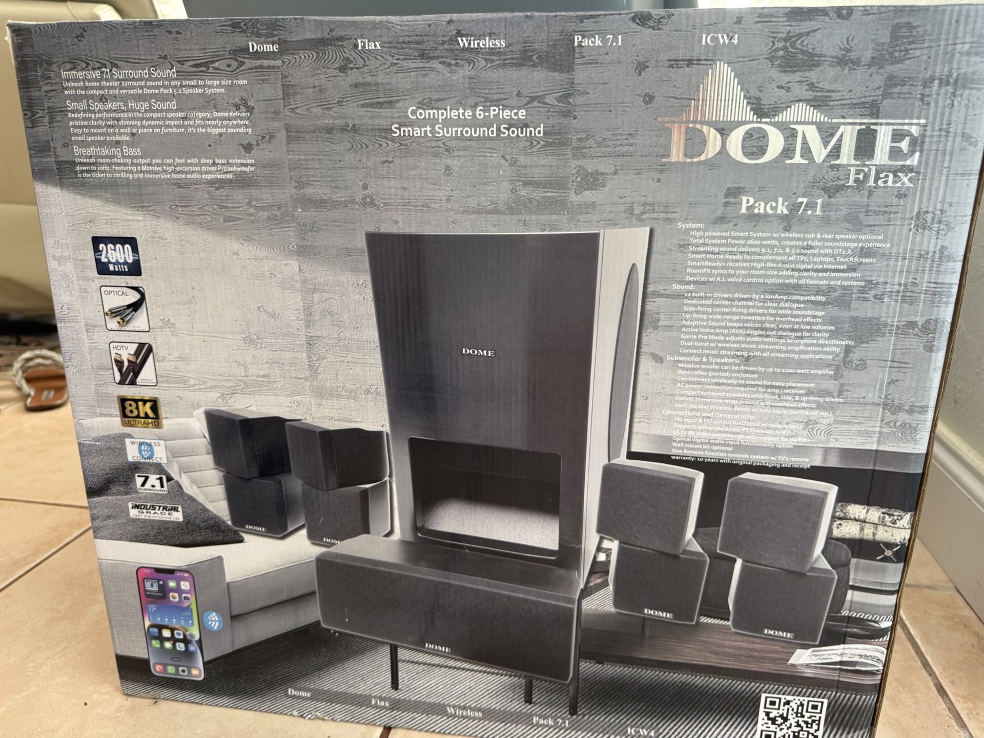 New In Box Home Theater