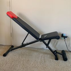 Finer Form 5-in-1 Weight Bench Adjustable And Foldable For Bench Press