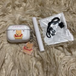Winnie The Poo AirPods Pro Case | AirPods Pro Case AND earbuds Included!