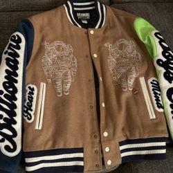 Limited Edition Billionaire Boys Club - Large Space Man Jacket With Green Glow In Dark