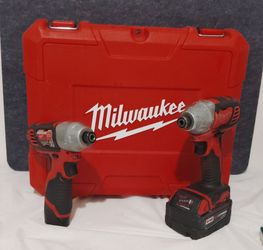 Milwaukee Impact Drivers w case
