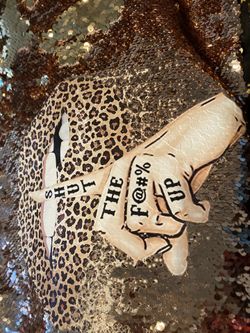 Custim Made Sequin Pillow Cases $20 Each Brand New  Gold Color