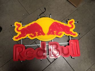 Red bull sign