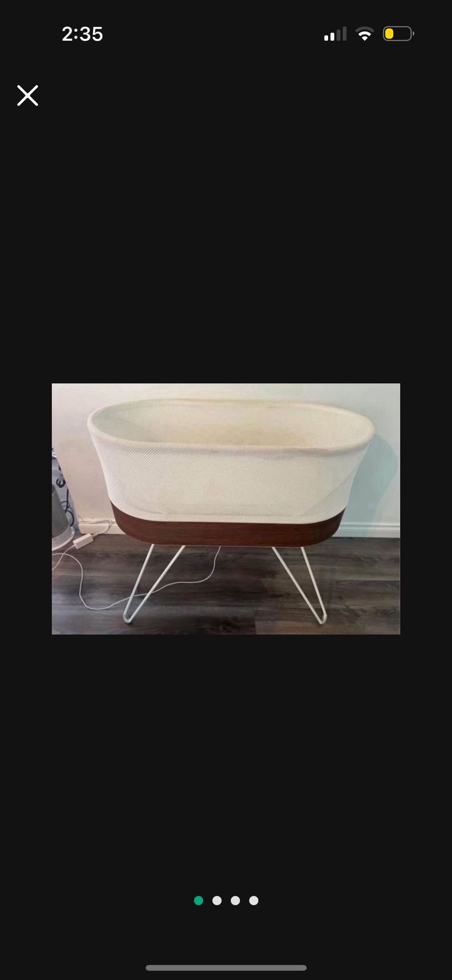 LOW PRICE MOVING- AS IS NOT WORKING $1700 + TAX RETAIL SNOO BASSINET