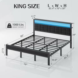 King Bed frame