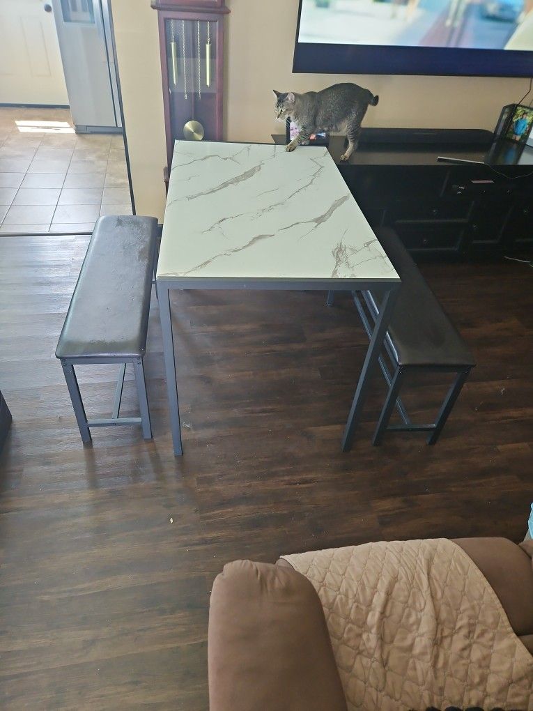 Table with Benches