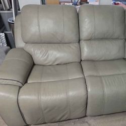 Comfortable Couch with Motorized Recliners & USB Charging