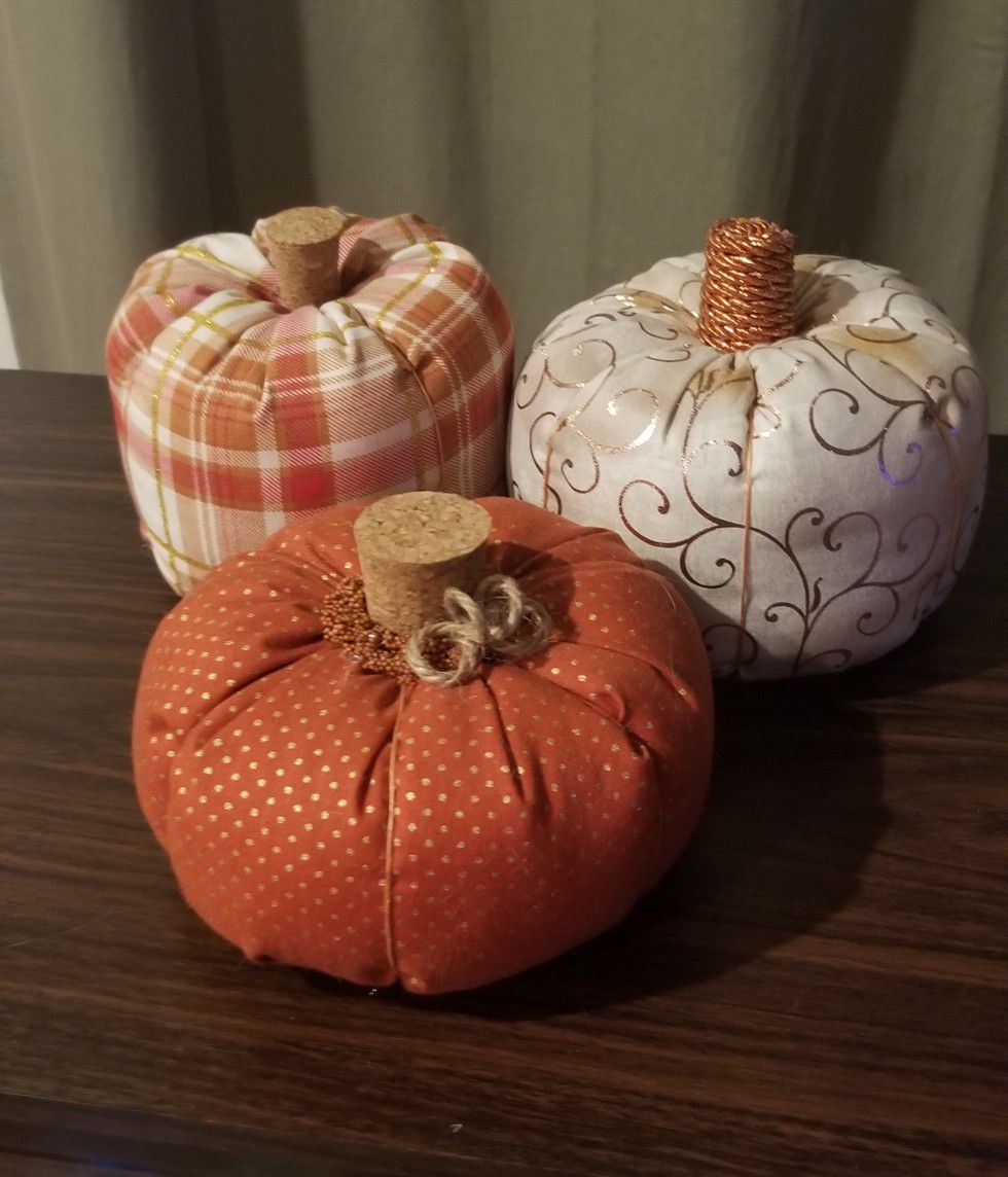 Fall Homemade Pumpkin decor