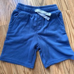 Boys Blue Fleece Shorts Size 6