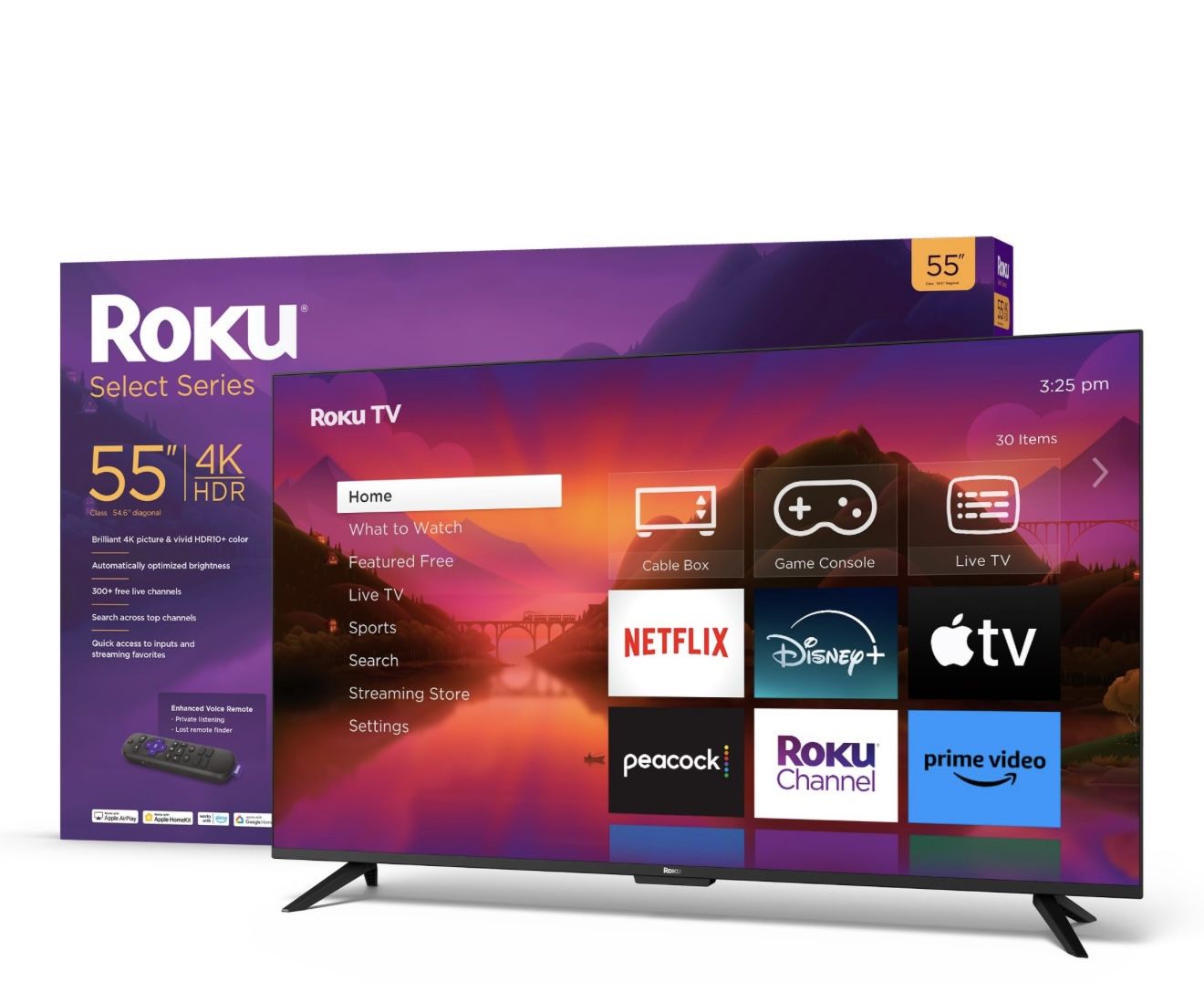 55 Inch TCL Roku Tv