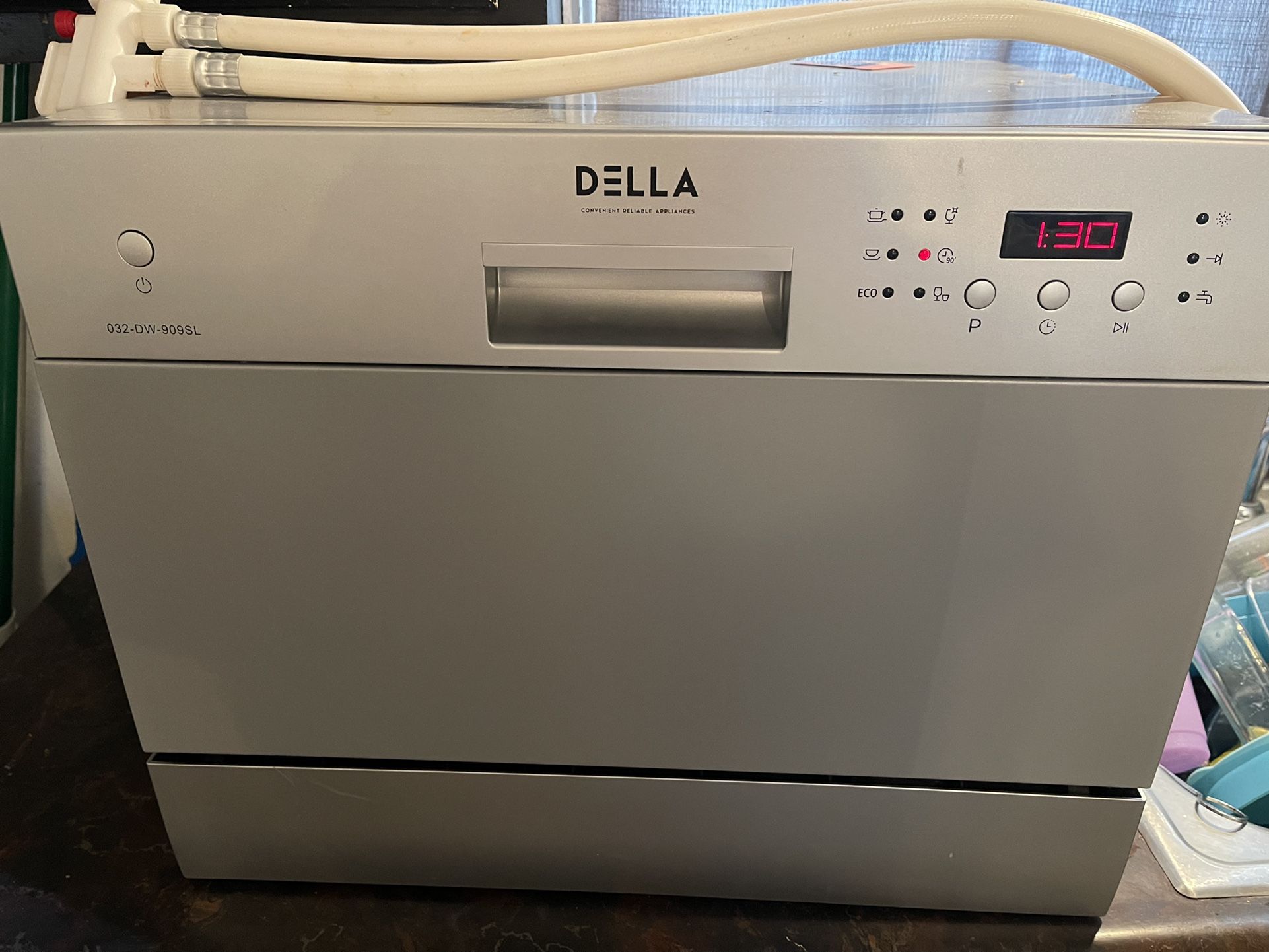 Della Portable Table Top Dishwasher