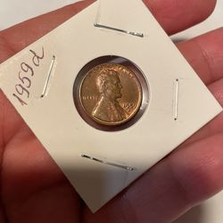 1959 D Lincoln Cent