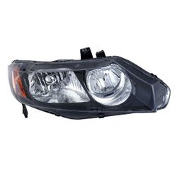 2006 - 2008 Honda Civic Sedan Headlight/head Lamp