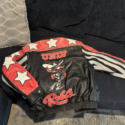 UNLV Rebels Leather Jacket 