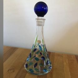 Murano Hand-Blown Glass Decanter – Vintage Italian Art 🍷