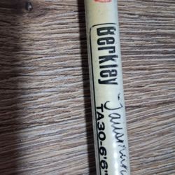 vintage Berkley Jawsman fishing rod, model TA30-6'6",