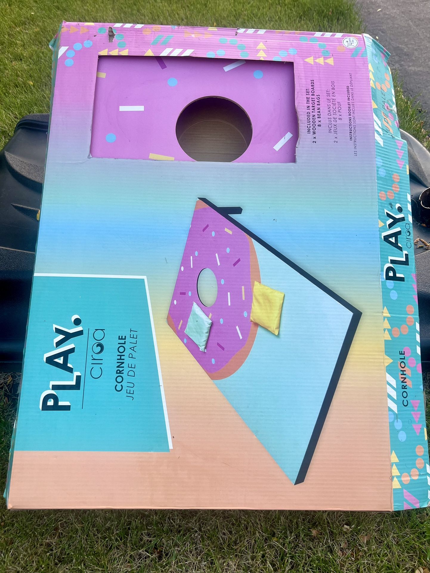 New! Ciroa Donut Cornhole Game