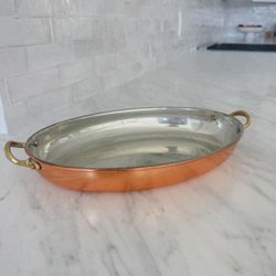 Copral Portuguese Vintage Copper Pan