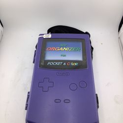 Logic3 My Organizer Carrying Case for Nintendo Game Boy Pocket & Game Boy Color – Purple