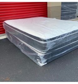 Queen Mattress Set PillowTop – Brand New –  Same Day Delivery Available 🚚