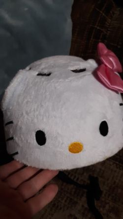 Hello kitty helmet