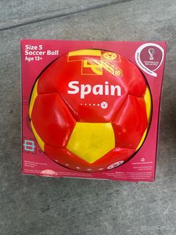 Title: FIFA World Cup Qatar 2022 Spain Soccer Ball Size 5 – $10