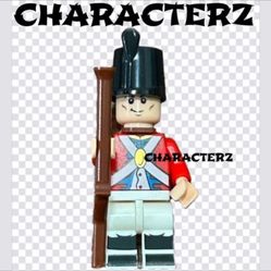 Revolutionary War British Soldier Minifigure 