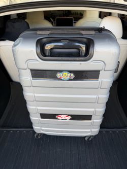 Hi Pack travel light grey wheels rolling Luggage size ( 26 imch X 18 inch  X  10 inch )