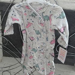 Baby girl carters size 3 months pajamas