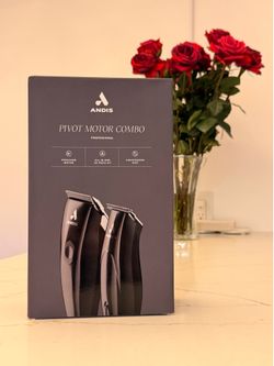 Andis Pivot Motor Combo - Professional Clipper & Trimmer 20-Piece Kit