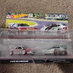 Hot Wheels BMW M1 Procar Lancia Stratos 2 Pack 