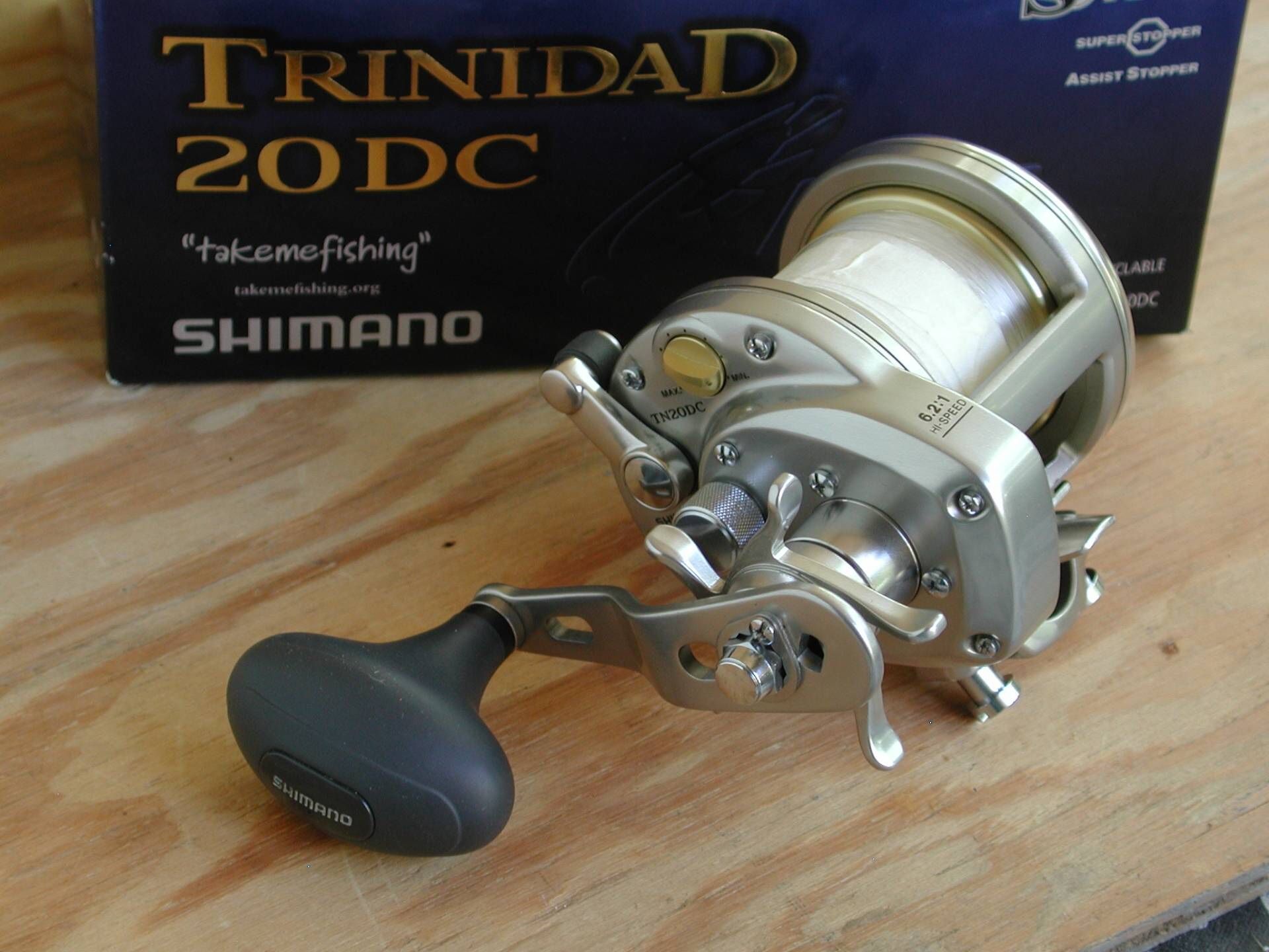 Shimano Trinidad 20 DC fishing reel